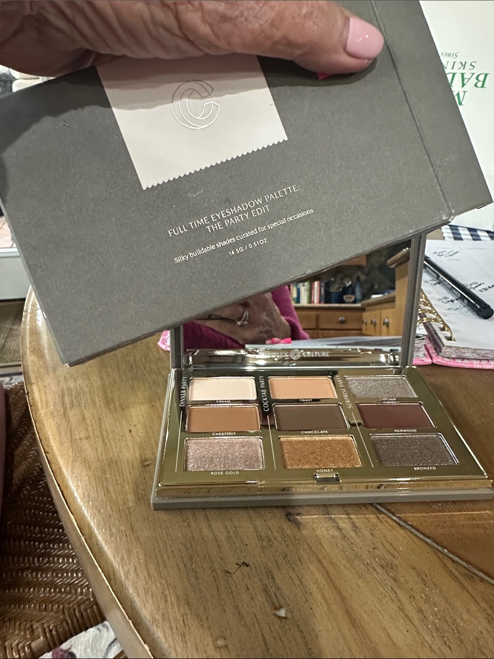 Complex Culture Eyeshadow Palette — Pink, Gold & Brown Tones